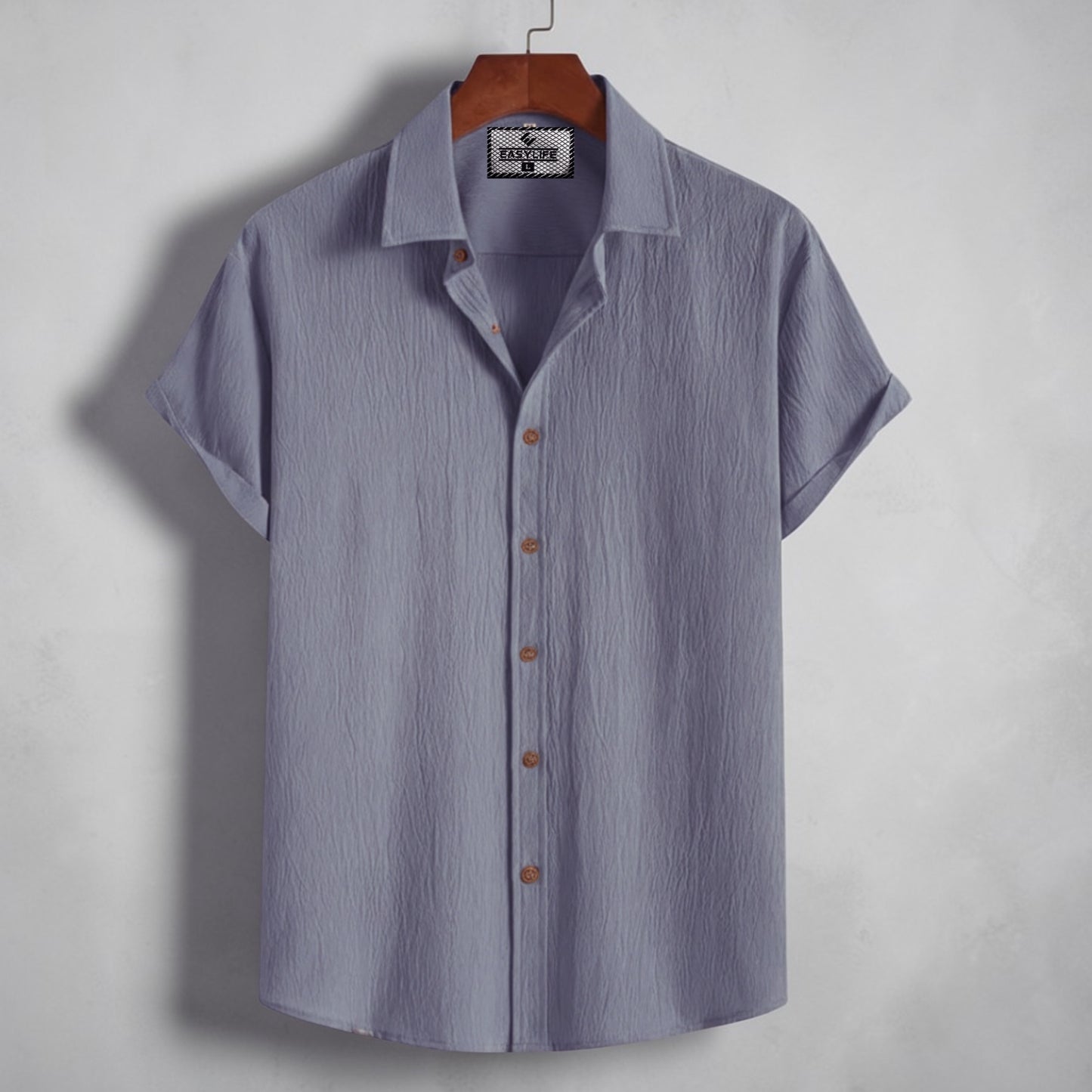 Zafran Half Sleeve Shirt - Ash