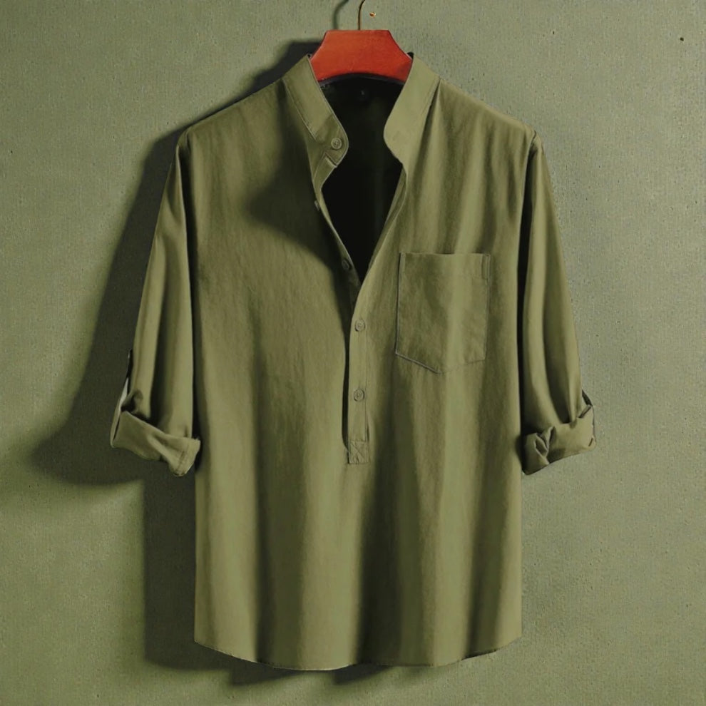 Luxury Full Sleeve Katua - Olive