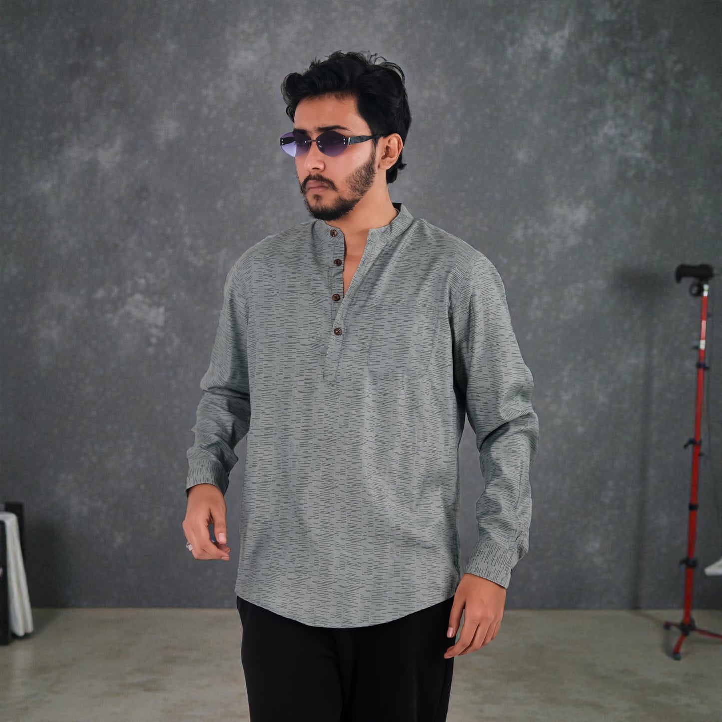 Remi Cotton Classic Katua - Ash Pattern