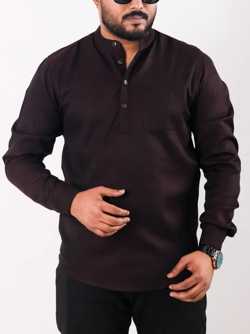 Remi Cotton Katua - Blackish Maroon