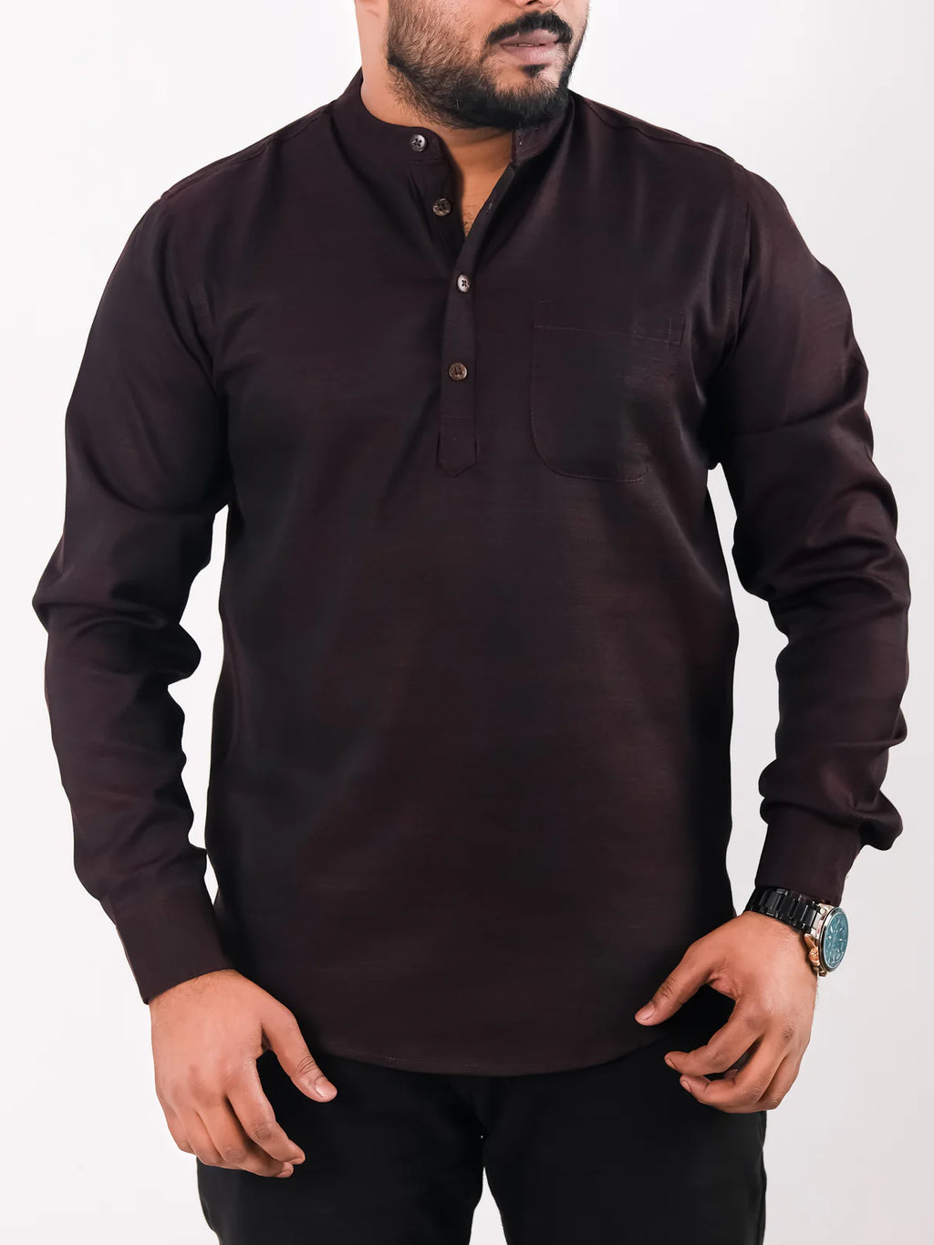 Remi Cotton Katua - Blackish Maroon