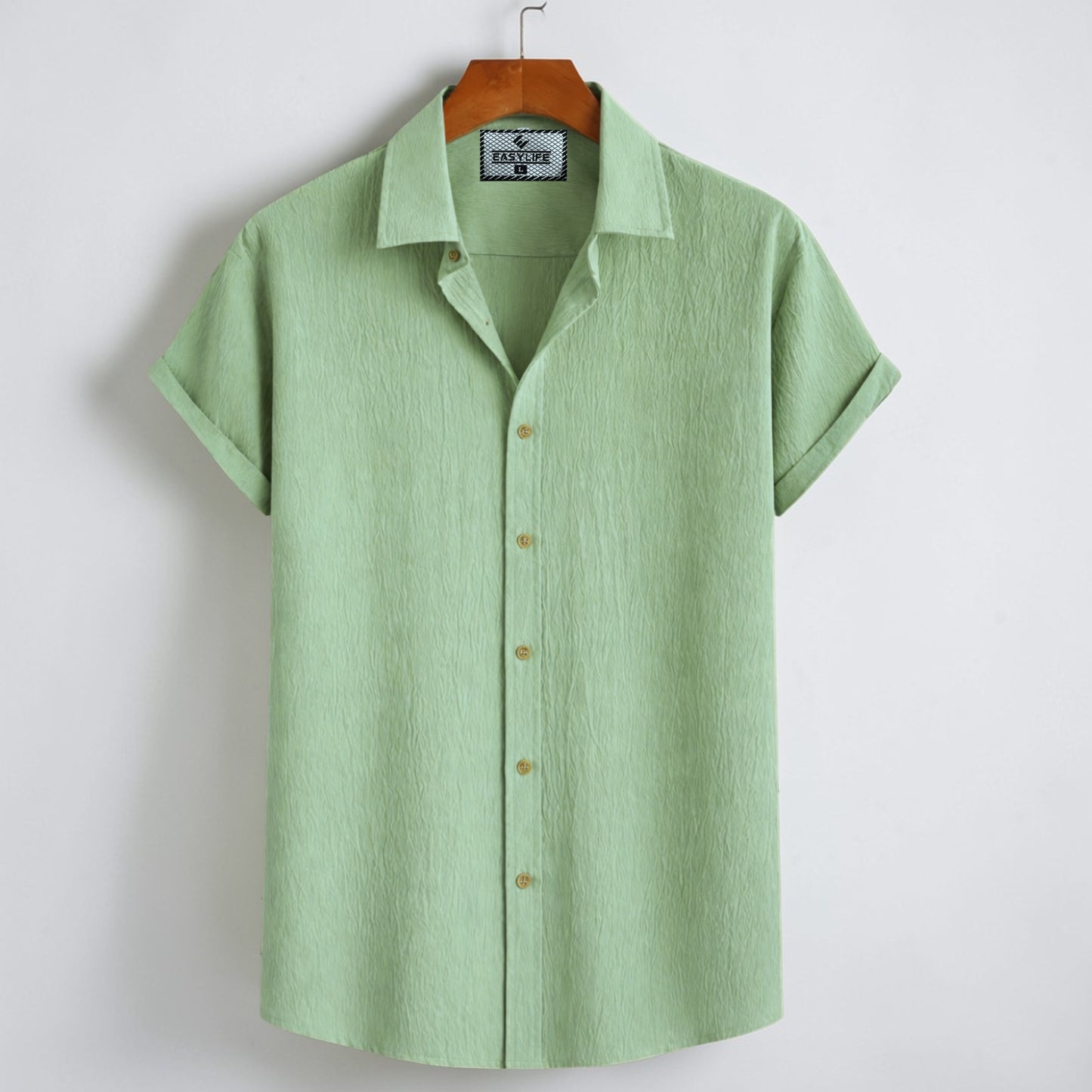 Zafran Half Sleeve Shirt - Lemon