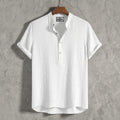 China Cotton Half Sleeve Katua - White