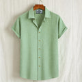 Zafran Half Sleeve Shirt - Lemon
