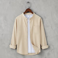 Bend collar full sleeve casual shirt - Creem