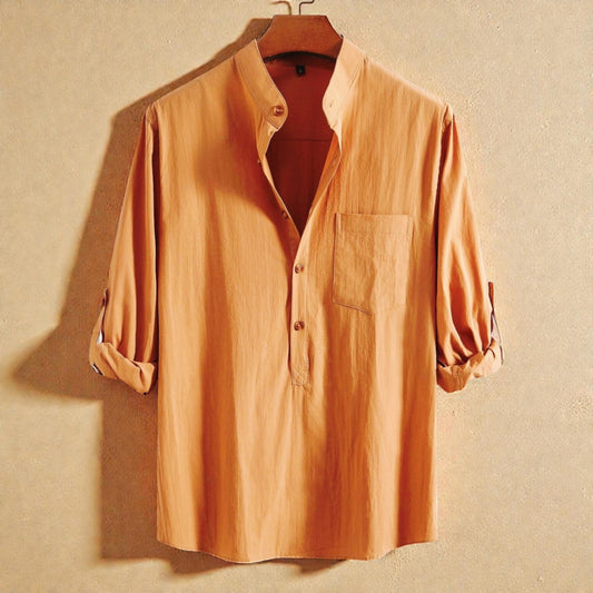 Luxury Full Sleeve Katua - Mustard Yellow