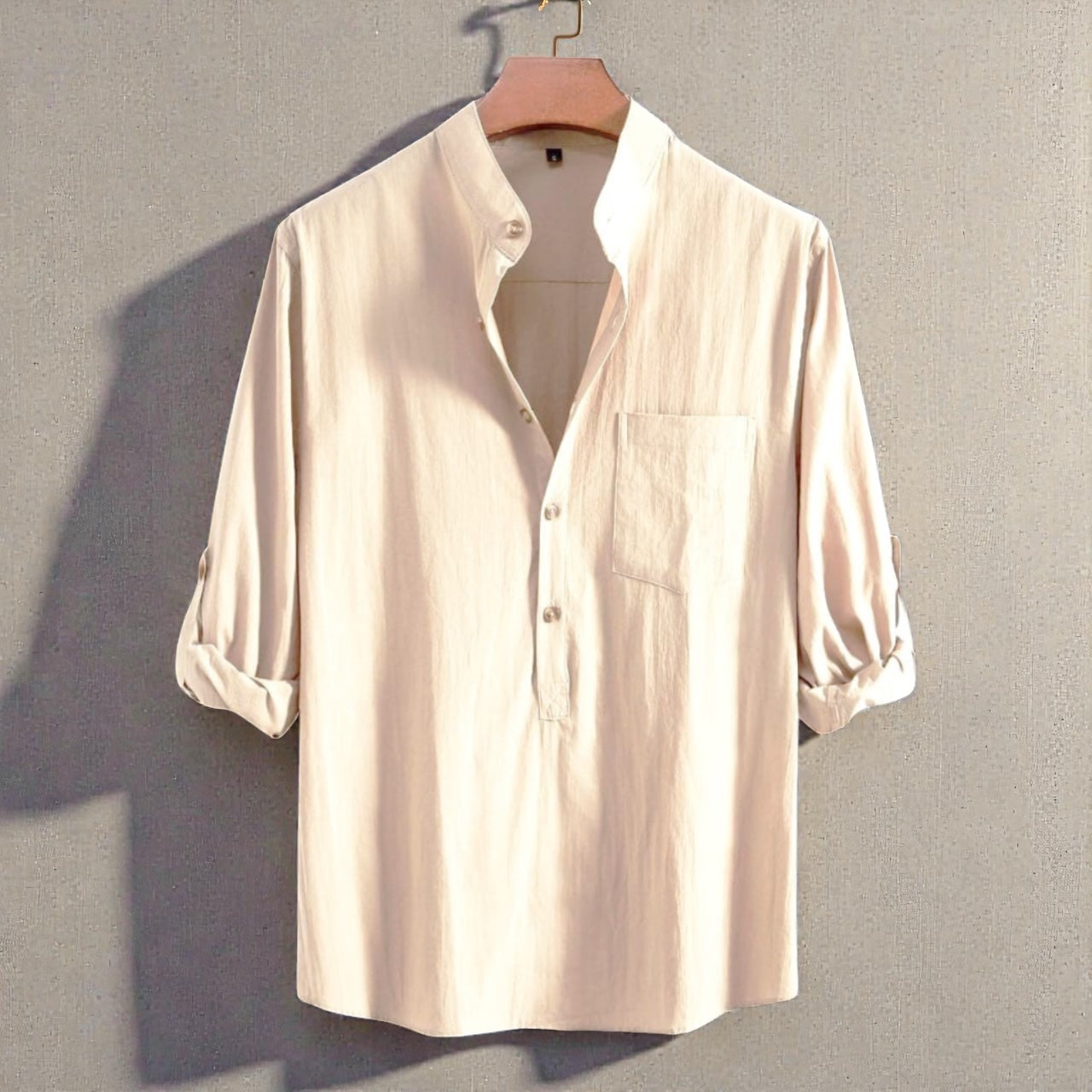 Luxury Full Sleeve Katua - Cream