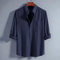 Luxury Full Sleeve Katua - Navy Blue