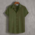 Zafran Half Sleeve Shirt - Olive