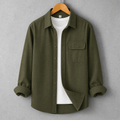 Single Pocket Casual Shirt - Olive