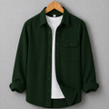Single Pocket Casual Shirt - Green