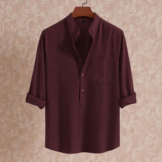 Luxury Full Sleeve Katua - Dark Coffee