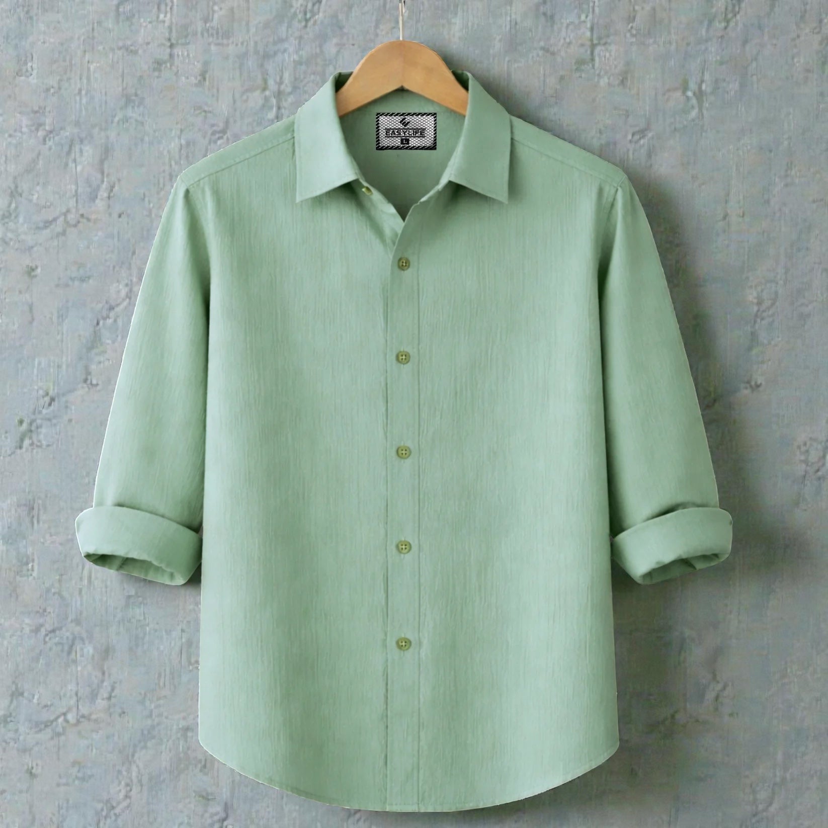 Premium Zafran Full Sleeve Shirt - Lemon