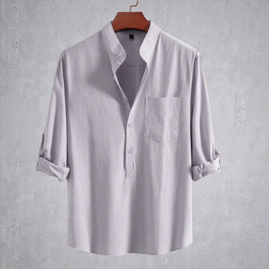 Luxury Full Sleeve Katua - Light Ash