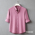 Bend Collar Zafran Full Sleeve Shirt - Onion