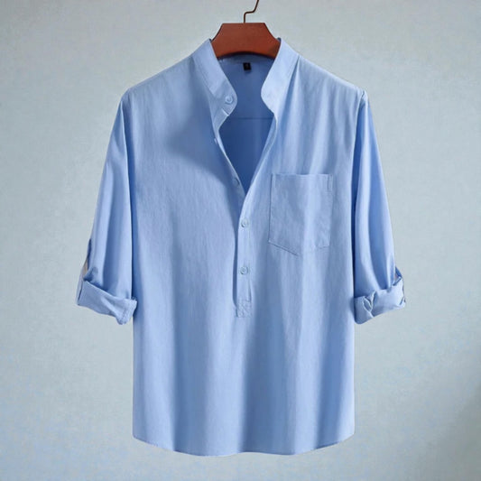 Luxury Full Sleeve Katua - Sky Blue