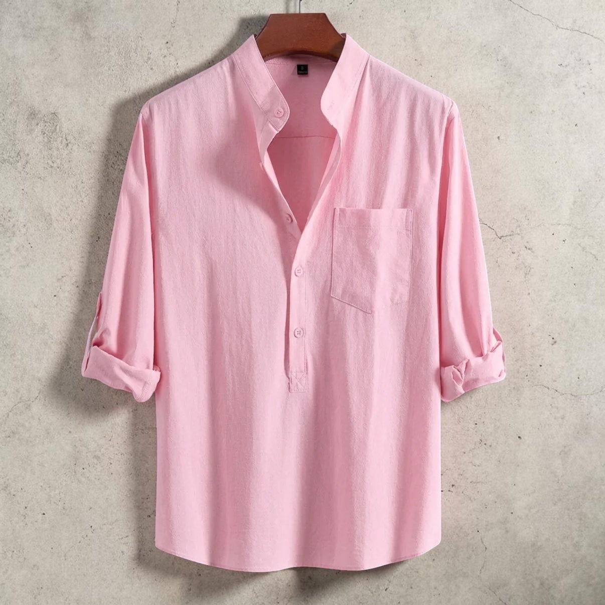 Luxury Full Sleeve Katua - Men's Pink