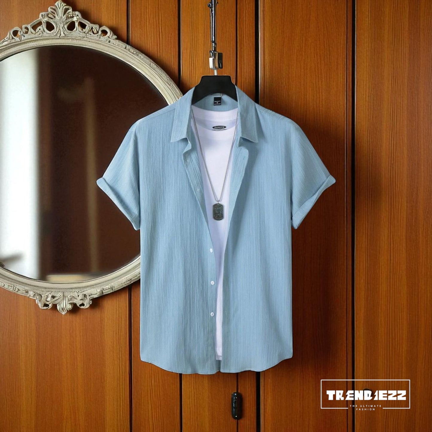 Viscox Half Sleeve Shirt- Light Pest