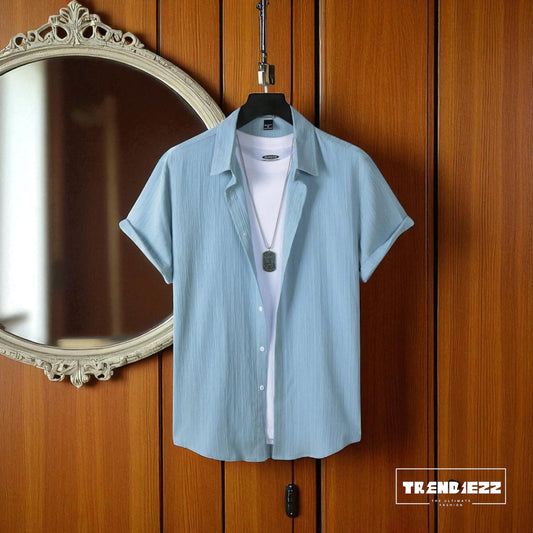 Viscox Half Sleeve Shirt- Light Pest