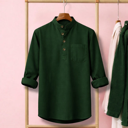 Heritage Soft Cotton Katua - Green