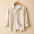 Full Sleeve Casual Shirt - Cream