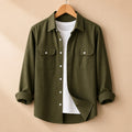 Full Sleeve Casual Shirt - Olive