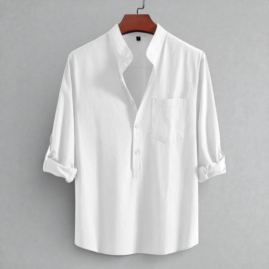 Luxury Full Sleeve Katua - Pure White